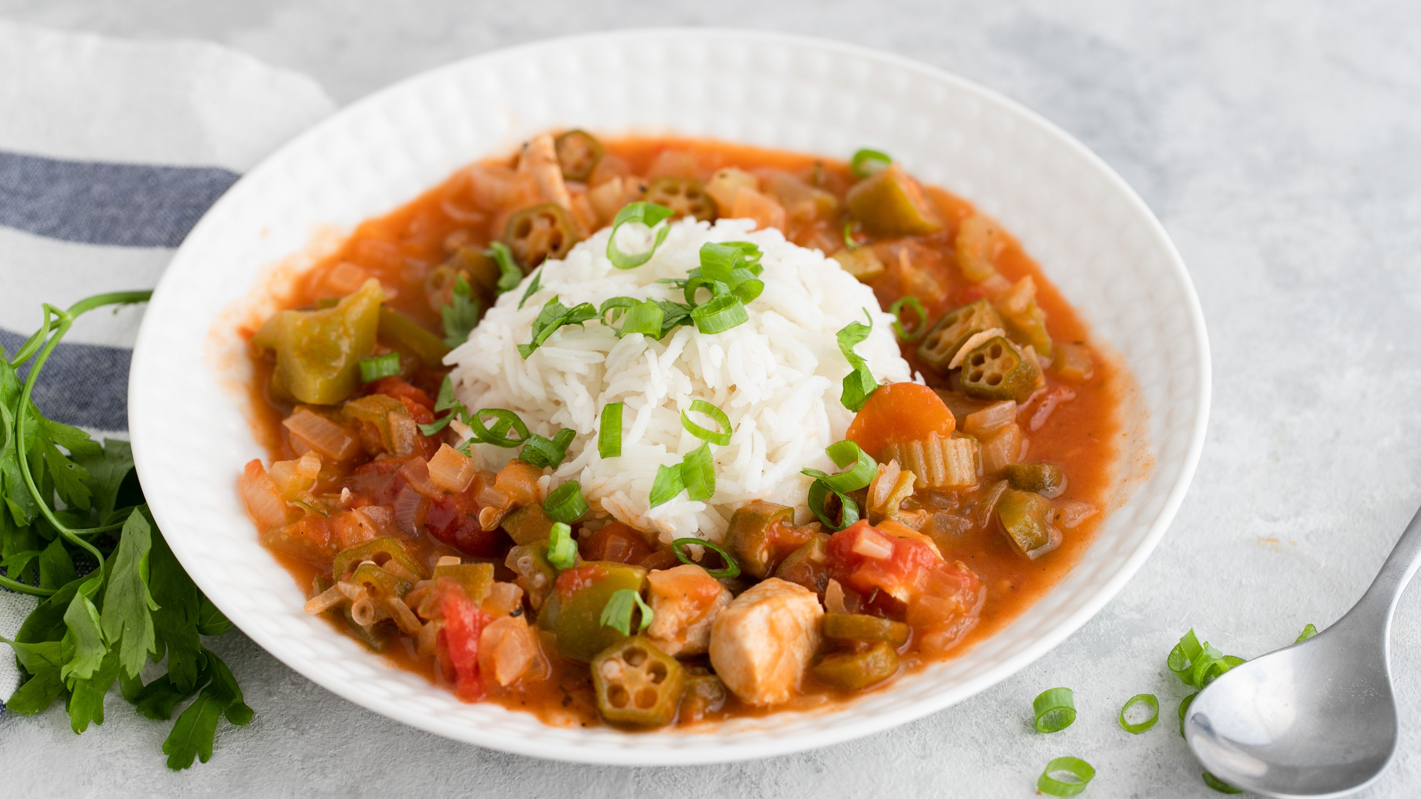 A bowl of Gumbo